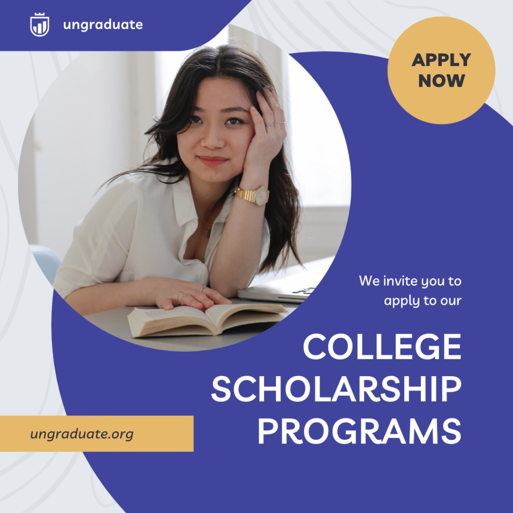 Blue Scholarship Instagram Post